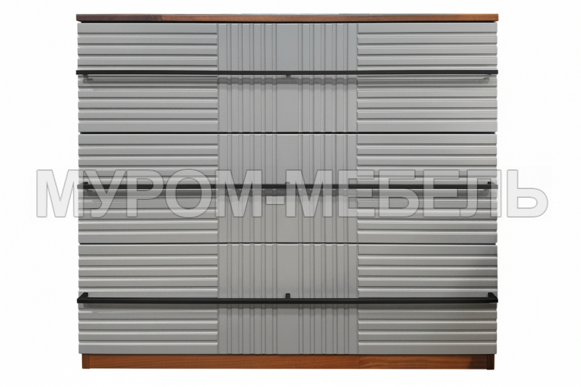 Здесь изображено  Комод Бергамо, фасады эмаль