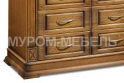 Здесь изображено Комод Флоренция 8 ящиков
