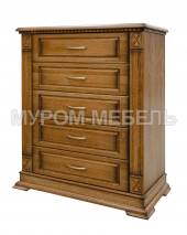 Здесь изображено Комод Флоренция 5 ящиков