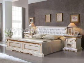Здесь изображено Спальный гарнитур Милано 3