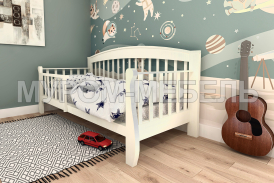 Здесь изображено Кровать детская Карета Царская