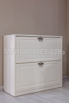 Здесь изображено Обувница Фея (белая эмаль)