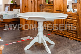 Здесь изображено Стол Манчестер (белая эмаль)