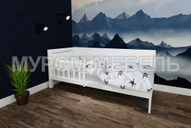 Здесь изображено Кровать детская Крепость тахта