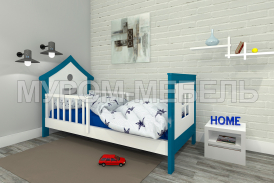 Здесь изображено Кровать детская Вилла
