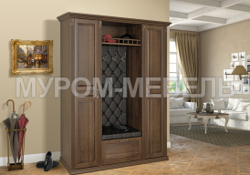 Здесь изображено Прихожая с открытой вешалкой 1 из серии 