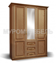 Шкаф 3-створчатый из сосны из серии  Здесь изображено Шкаф 3-створчатый из сосны из серии