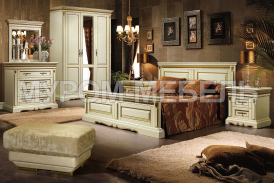 Здесь изображено Спальный гарнитур Милано 1 из березы