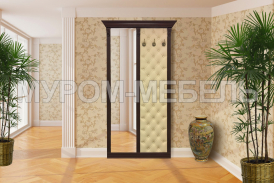 Здесь изображено Стеновая панель с зеркалом 1 из серии 