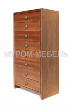 Здесь изображено Комод Альба 8 ящиков