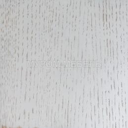 Белая эмаль с золотой патиной