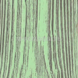 Зеленая эмаль с бежево-коричневой патиной