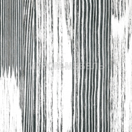 Белая эмаль с черной патиной